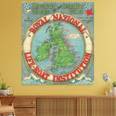 Toile Map of the British Isles (Insitu(Salon))