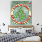 Toile Map of the British Isles (Insitu(Chambre))
