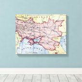 Toile MAP : UKRAINE, c1906 (Insitu (Plancher de Bois))