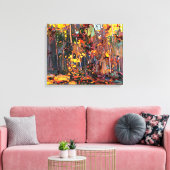 Toile Maple Saplings, célèbre tableau de Tom Thomson, (Insitu(Salon))