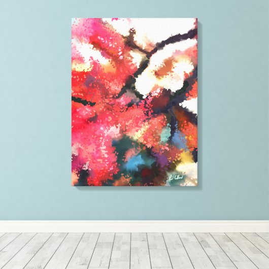 Toile Maple Sprites (Insitu (Plancher de Bois))