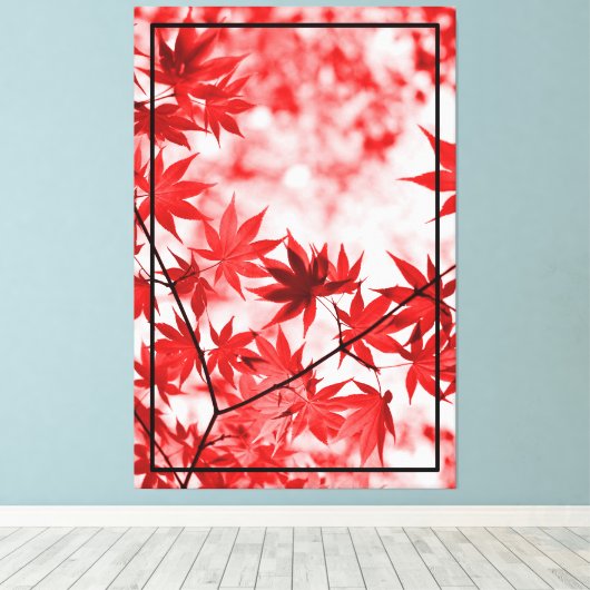 Toile Maple Trees Design Feuille (Insitu (Plancher de Bois))