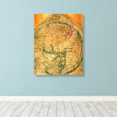 Toile Mappa Mundi, c.1290 (Insitu (Plancher de Bois))