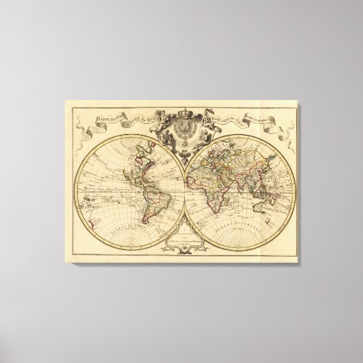 Toile Mappemonde (Recto)