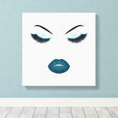 Toile Maquillage avec effet parties scintillant (Insitu (Plancher de Bois))