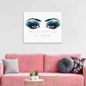 Toile Maquillage bleu marine Artiste Beauté Lashes (Insitu(Salon))