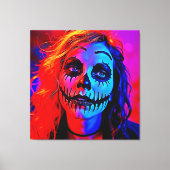 Toile Maquillage d'Halloween (Recto)