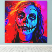 Toile Maquillage d'Halloween (Insitu (Plancher de Bois))