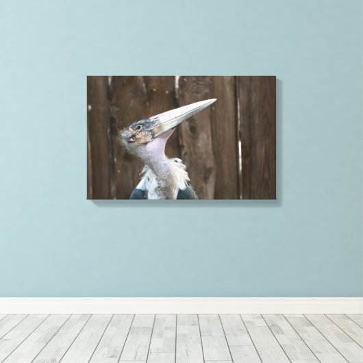 Toile Marabou Stork (Insitu (Plancher de Bois))