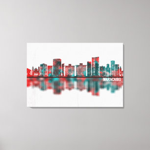 Toile Maracaibo Venezuela Skyline