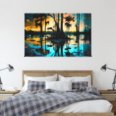 Toile Marais, Art Louisiane, Louisiane, Nouvelle-Orléans (Insitu(Chambre))