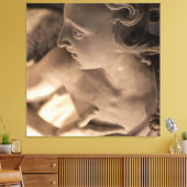 Toile Marble Angel Sculpture Art Imprimer (Insitu(Salon))