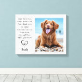 Toile Marble Animaux commémoratifs Souvenir Chien Keepsa (Insitu (Plancher de Bois))