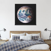 Toile Marbre bleu planète Terre (Insitu(Chambre))