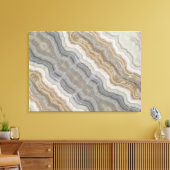 Toile marbre gris brun scandinave minimaliste (Insitu(Salon))