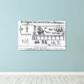 Toile Marché de Billingsgate (Insitu (Plancher de Bois))