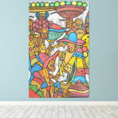 Toile Marché de Calabash (Insitu (Plancher de Bois))