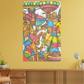 Toile Marché de Calabash (Insitu(Salon))