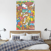 Toile Marché de Calabash (Insitu(Chambre))