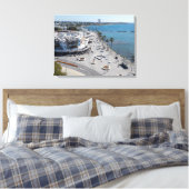 Toile Marche de front de mer de Paphos par drone (Insitu(Chambre))