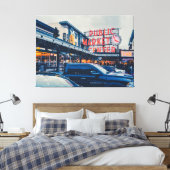 Toile Marché de Pike de Seattle (Insitu(Chambre))