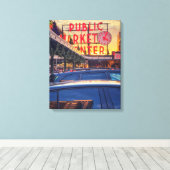 Toile Marché de Pike de Seattle (Insitu (Plancher de Bois))