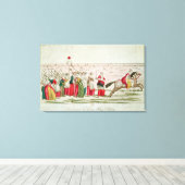 Toile Marche des Femmes à Versailles (Insitu (Plancher de Bois))