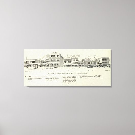 Toile Marché et mission de Steuart West (Recto)