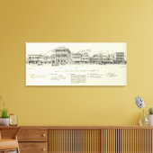 Toile Marché et mission de Steuart West (Insitu(Salon))