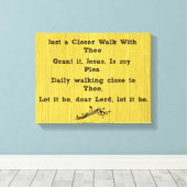 Toile Marche plus proche avec le Hymn (Insitu (Plancher de Bois))