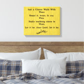 Toile Marche plus proche avec le Hymn (Insitu(Chambre))