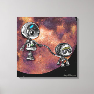 Toile Marche spatiale robotique