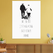 Toile Marcher l'un l'autre Accueil Inspirational Citatio (Insitu(Salon))