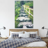 Toile Marches de pierre dans le parc (Insitu(Chambre))