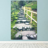 Toile Marches de pierre dans le parc (Insitu (Plancher de Bois))