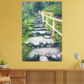 Toile Marches de pierre dans le parc (Insitu(Salon))