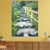 Toile Marches de pierre dans le parc (Insitu(Salon))