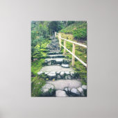 Toile Marches de pierre dans le parc (Recto)