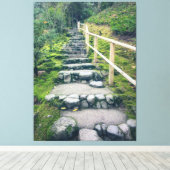 Toile Marches de pierre dans le parc (Insitu (Plancher de Bois))