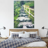 Toile Marches de pierre dans le parc (Insitu(Chambre))