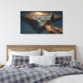 Toile Marcheur de Bordure Moderne (Insitu(Chambre))