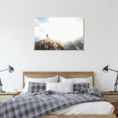 Toile Marcheur de montagne (Insitu(Chambre))