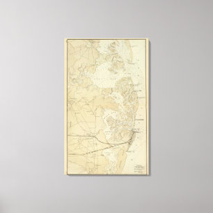 Toile Marchez la section Tuckerton à la carte de