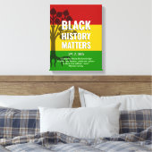 Toile MARCUS GARVEY Histoire noire (Insitu(Chambre))