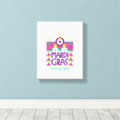 Toile Mardi Gras Arch, Galveston, Texas (Insitu (Plancher de Bois))