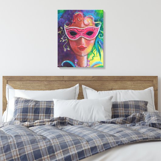 Toile Mardi Gras Diva (Insitu(Chambre))