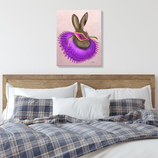 Toile Mardi Gras Hare (Insitu(Chambre))