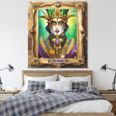 Toile Mardi Gras Realm Portraits - Le Roi (Insitu(Chambre))