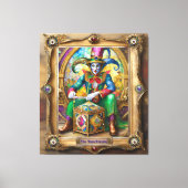 Toile Mardi Gras Realm Portraits - Voyageur du temps (Recto)