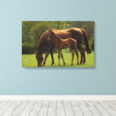 Toile Mare et Foie Thoroughbred 2 (Insitu (Plancher de Bois))